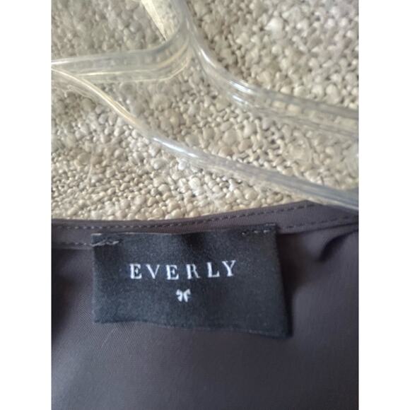 Everly Slate Gray Shift Dress Size M - Picture 5 of 6